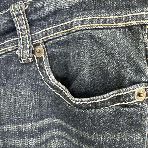 Women’s M Jeans By Maurices SZ 18 short Original Fit Boot Mid Rise Stretch - Picture 4 of 8